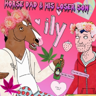 Horse Dad And His Loser Son