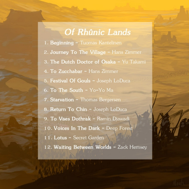 Of Rhûnic Lands