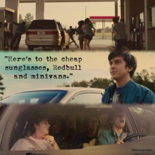 "Here's to the cheap sunglasses, Redbull and minivans" A Paper Towns Fan Mix