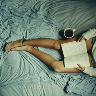 Coffee, books, rain and a playlist!