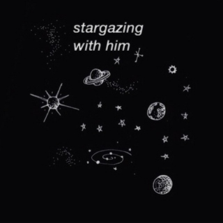 stargazing with him