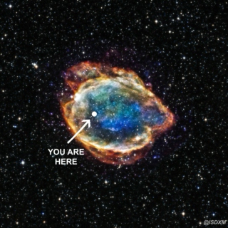 i am in a supernova