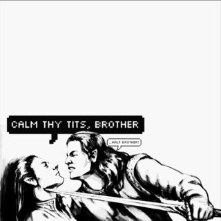 CALM THY TITS, BROTHER
