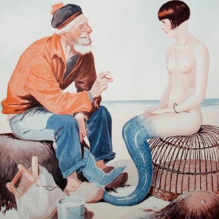 conversing with a sailor