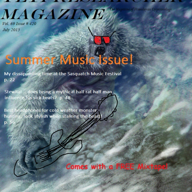 Yeti Researcher Magazine Summer Music Issue Mix SIDE A