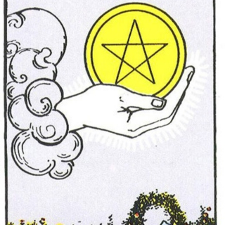 golden boy // the ace of pentacles