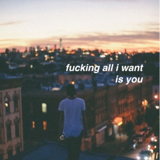 fucking all i want is you