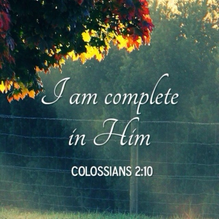 I Am Complete in Him