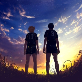 on top of the world - a kagehina playlist