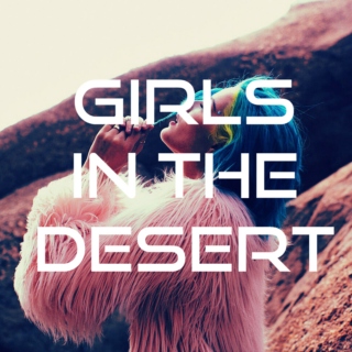 girls in the desert