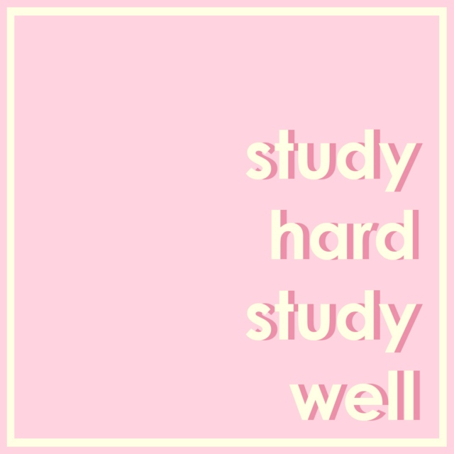 study hard study well