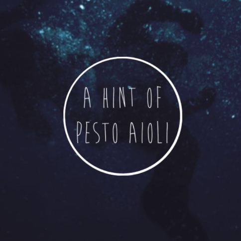 a hint of pesto aioli;