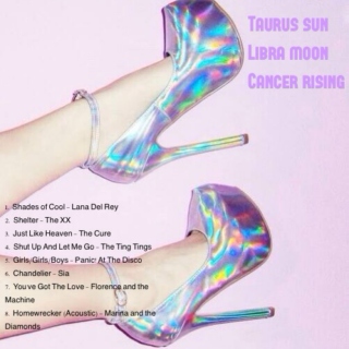 Taurus sun/Libra moon/Cancer rising