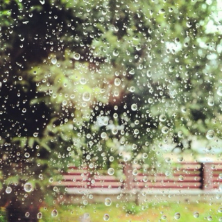 + watching the rain