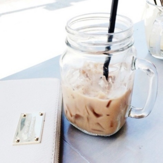 iced coffee in the afternoon