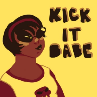 kick it babe