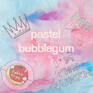 pastel bubblegum 