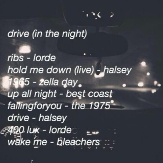drive (in the night)
