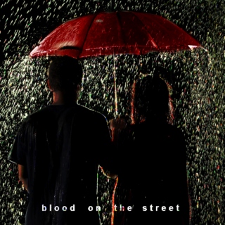 blood on the street
