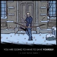 YOU ARE GOING TO HAVE TO SAVE YOURSELF.