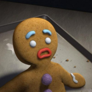 You can't catch me I'm the gingerbread man