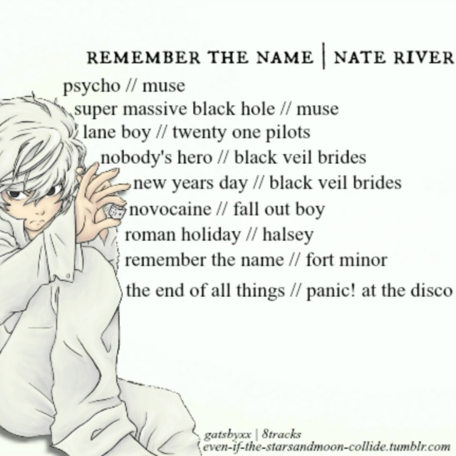 remember the name | Nate River