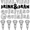 Drink & Draw #1 Tarantino Mixtape