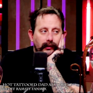hot tattooed dad aesthetic