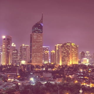 Dawn in Jakarta