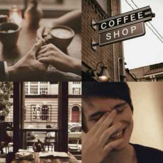 falling in love at a coffee shop ♡