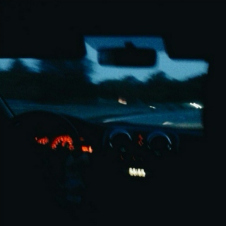 Night road trip