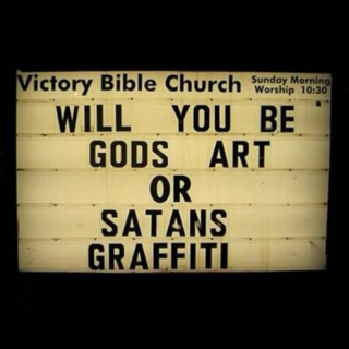 satan is waitin'