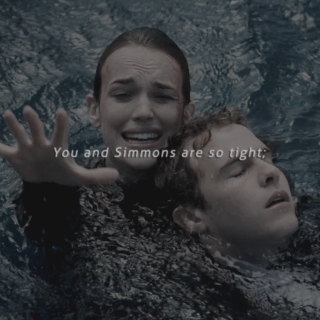 You and Simmons are so tight;