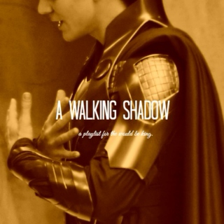 a walking shadow. 