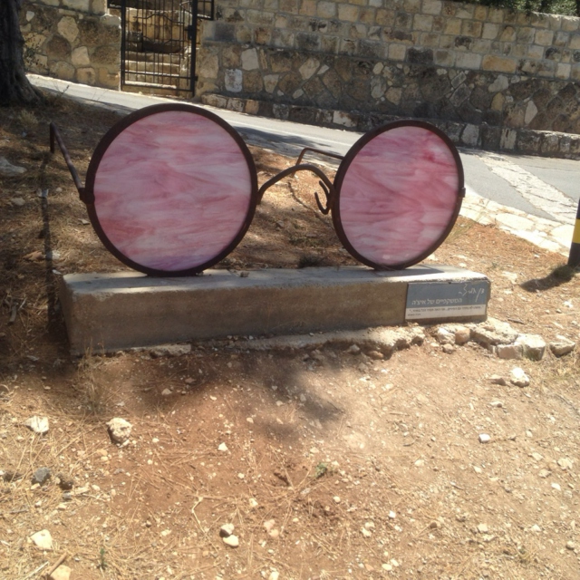 rose colored glasses