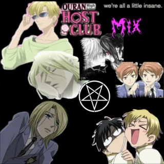 We're all a little insane | Ouran Host Club mix