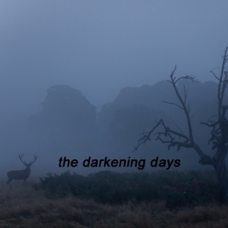 the darkening days