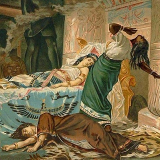the death of cleopatra.