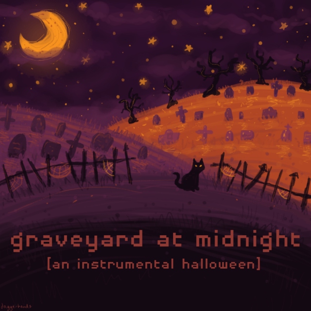 graveyard at midnight
