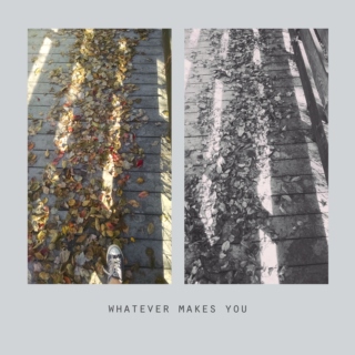 whatever makes you -