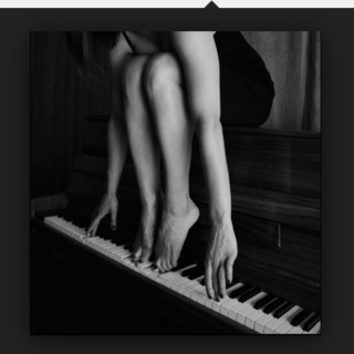 Female Voice + Piano Keys