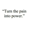 pain is.