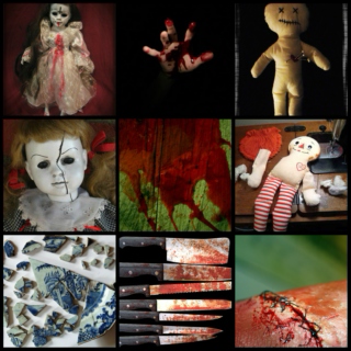 Broken Dolls and Stitched Fabric