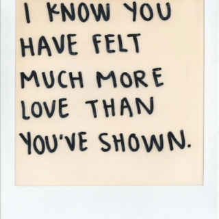 more love than shown