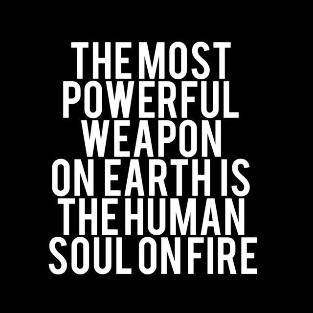 Human Soul On Fire