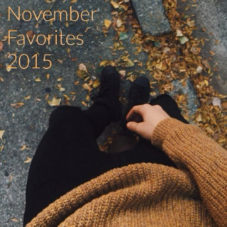 November Favorites 2015