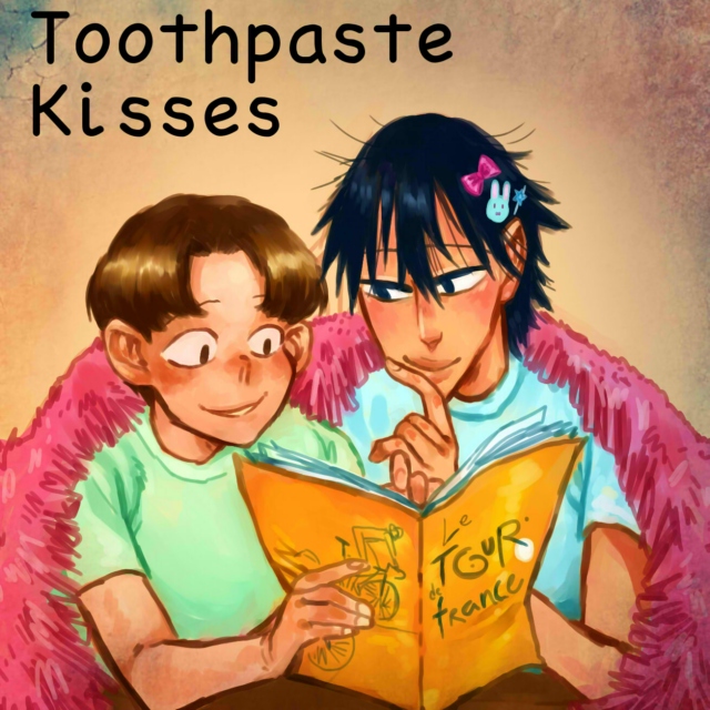 Toothpaste kisses