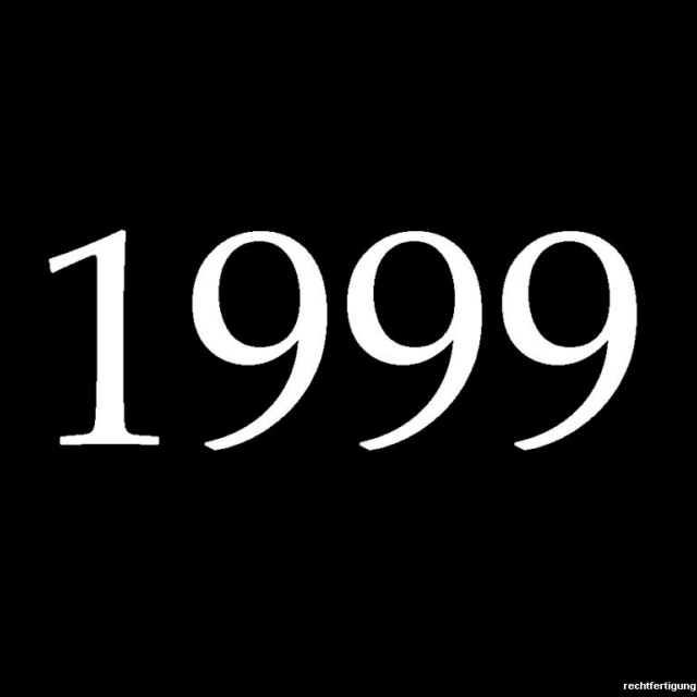 Living In The 1990s: 1999