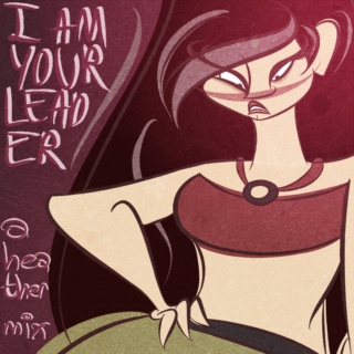 I AM YOUR LEADER - a heather mix