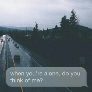 Do you think of me?